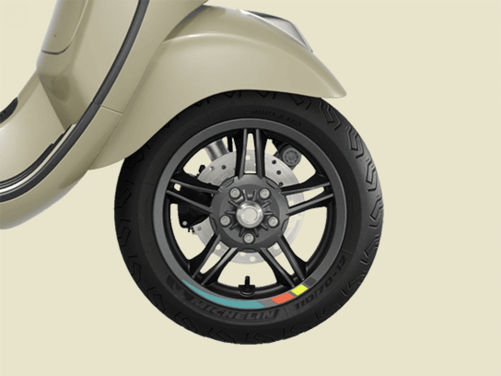 Мотороллер VESPA Primavera S 50, 2025, бежевый